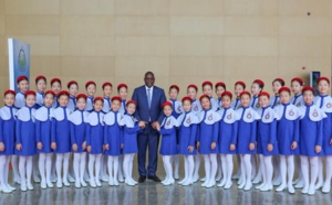 Photos : Macky Sall et ses "filles" au Sommet africain de la Fédération pour la Paix Universelle
