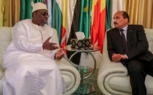 Sénégal-Mauritanie: Macky Sall et Mohamed Ould Abdel  Aziz se parlent au téléphone