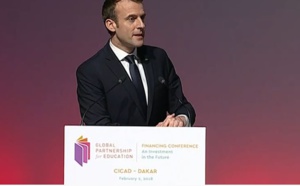 Emmanuel Macron à Diamniadio : « l’engagement pour l’éducation est une nécessité contemporaine »