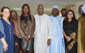 Photo : L'envoyée spéciale de l'ONU a fait une visite à Fass en compagnie de Coumba Gawlo Seck 