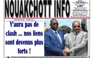 Il n'y aura pas de clash entre le Sénégal et la Mauritanie… nos liens sont devenus plus forts !