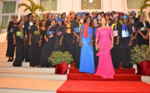 Photos: Admirez la beaute des hôtesses du dîner offert par Marième Faye Sall, Première dame du Senegal 