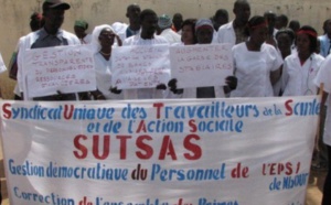 Santé - Mballo Dia Thiam et ses camarades menacent de faire du Gueusseum au cas où les promesses ne seraient pas honorées
