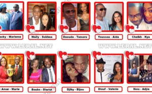 Saint Valentin 2018 : les 10 couples Leral.net les plus glamours du Sénégal