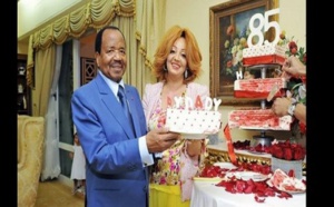 Cameroun: Paul Biya célèbre avec son épouse, ses 85 ans