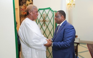 Serigne Abdou Karim Mbacké reçu au Palais