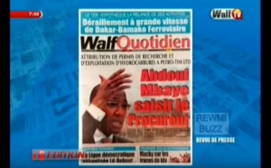 Revue de Presse WalfTv du lundi 19 février 2018 en images