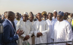 Macky Sall a inauguré la route Keur Waly Ndiaye-Fatick-Sokone pour un coût de 11, 3 milliards F CFA
