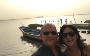8 Photos : Raphael Blasi, l'Italien qui s'est suicidé à "Saly", avec Nadia Harati