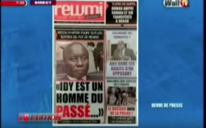 Revue de Presse WalfTv du lundi 26 février 2018 en images