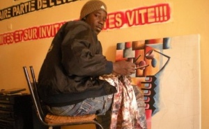 Portrait : Pha Thiello , Artiste peintre sénégalais à Dakar