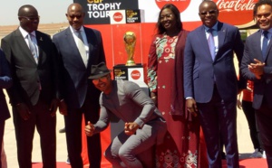 ​Le Trophée de la Coupe du Monde de football est arrivé au pays de la Téranga
