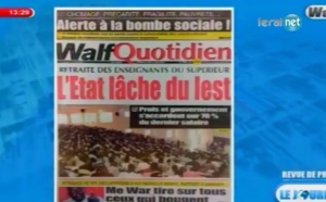 Voici les UNES des journaux du vendredi 16 mars 2018