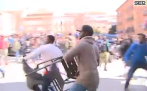 Voici le film de la manifestation des Sénégalais en Espagne, deux morts déjà enregistrés.