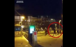 Manifestation à Madrid: Regardez comment les policiers espagnols brutalisent les immigrés sénégalais