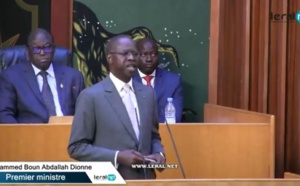Face aux députés : Mahammed Boun Abdallah Dionne fait le bilan des six ans du Président Macky Sall