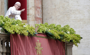 Dans son message de Pâques, le pape François appelle à la « réconciliation en Terre sainte »