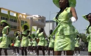 04 avril 2018 à Thiès : Les majorettes de Thiès mettent l'ambiance