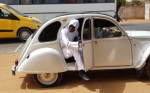 La nouvelle voiture « deux chevaux » de Serigne Modou Kara, Regardez!