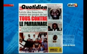 Revue de Presse WalfTV du jeudi 12 avril 2018 en images