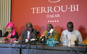 Les images du point de presse des députés non-inscrits