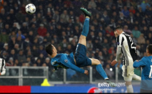 Photo football : Dégustez la reprise acrobatique phénoménale de Cristiano Ronaldo face à Juventus