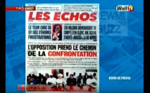 Revue de Presse WalfTv du mercredi 18 avril 2018 en images