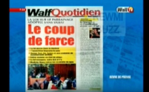 Revue de Presse WalfTv du vendredi 20 avril 2018 en images