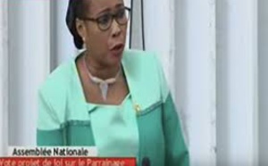 Vedette de la séance plénière,  Mame Diarra, Fam de passion !