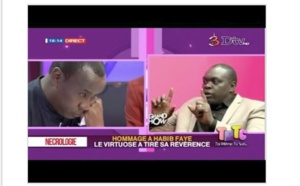 Le journaliste Adama Sow trop ému pour parler de son ami Habib Faye