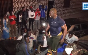 Vidéo- Retour triomphal pour Gouye Gui à Guédiawaye après sa victoire sur Siteu