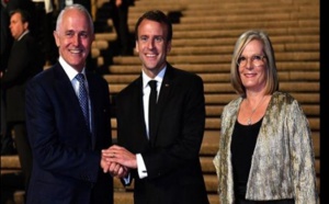 Australie: Emmanuel Macron fait une grosse boulette au sujet de la Première dame (vidéo)