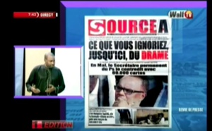 Revue de Presse WalfTv du vendredi 11 mai 2018 en images