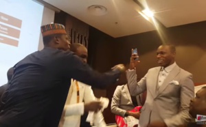  Youssou Ndour fait danser Gorgui Sy Dieng et les stars de la NBA,  Luol Deng et «Pops» Mensah-Bonsu, regardez