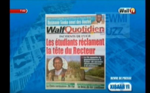 Revue de Presse WalfTv du samedi 19 mai 2018 en images
