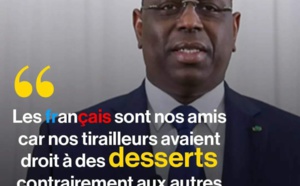 Macky défend la colonisation et indigne les internautes sénégalais : "nos tirailleurs avaient droit à des..."