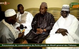 Visite de Serigne Pape Malick Sy à Touba chez Serigne Mountakha
