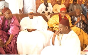 Serigne Bass Abdou Khadre Mbacké présente ses condoléances à Serigne Mansour Sy Djamil