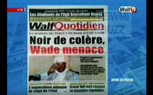 Revue de Presse WalfTv du mardi 29 mai 2018 en images