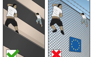 Mamoudou Gassama a inspiré ce dessin de presse qui fait le tour du monde