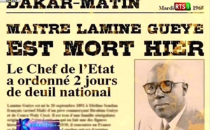 SENEGAL : 50 ans que disparaissait Lamine Guèye, 1er Président de l’Assemblée Nationale