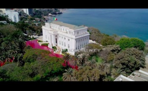 Le Palais de la République vu par Drone