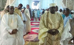 Vidéo : Le chef de l’Etat a effectué ce matin la prière de l’Aid El Fitr à la grande Mosquée de Dakar