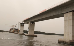 Pont de Farafégny : l'achèvement des travaux prévu 'd'ici fin 2018'