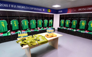 Photos : Le vestiaire des "Lions" en images