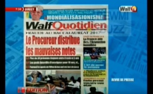 Revue de Presse WalfTv du vendredi 22 juin 2018 en images