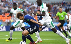 Photos : Salif Sané; le fighting spirit d'un "Lion" face aux Japonais