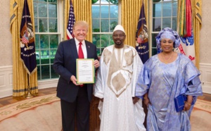 Photos : Présentation des lettres de créance de l'ambassadeur Dr. Momar Diop à Washington DC