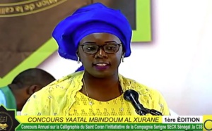 Yaatal Mbindoum Al Khouran: Discours de Madame Diallo