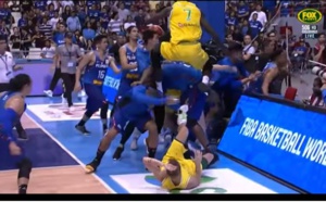 Vidéo-Un match de basket dégénère en bagarre générale, la FIBA annonce des sanctions